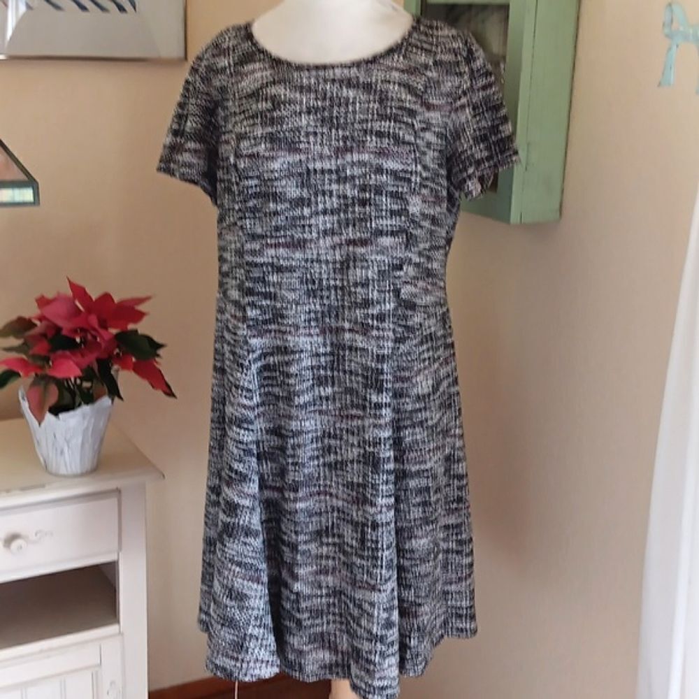 Lane Bryant Nubby Tweed Dress